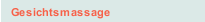 Gesichtsmassage